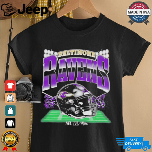 Baltimore Ravens M&T Bank Stadium helmet vintage t shirt