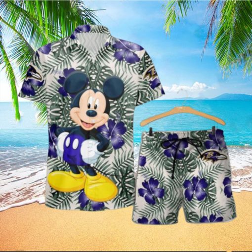 Baltimore Ravens Mickey Hawaiian Shirt