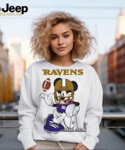 Baltimore Ravens Mickey Mouse Super Bowl 2024 shirt