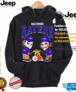 Baltimore Ravens NFL Halloween Peeing Funny Shirt