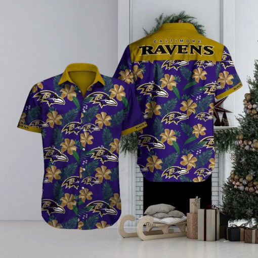 Baltimore Ravens NFL Hawaiian Shirt Summer for Fans Zanaboutique