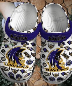 Baltimore Ravens NFL Limited Edition Crocs Shoes