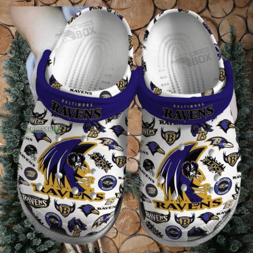 Baltimore Ravens NFL Limited Edition Crocs Shoes