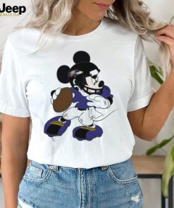 Baltimore Ravens NFL Mickey Mouse Walt Disney Shirt