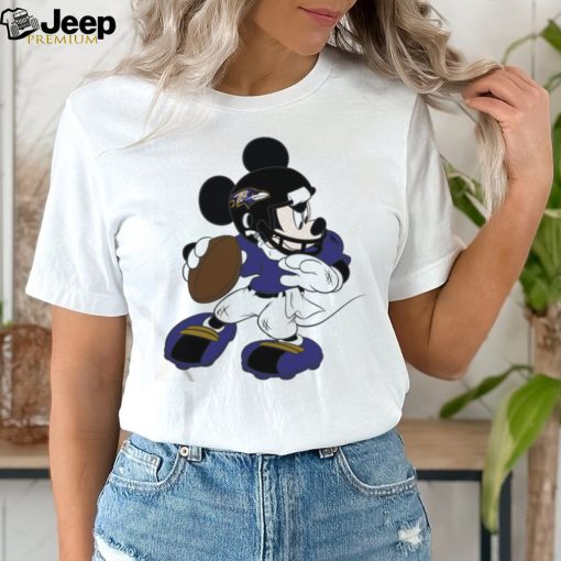 Baltimore Ravens NFL Mickey Mouse Walt Disney Shirt