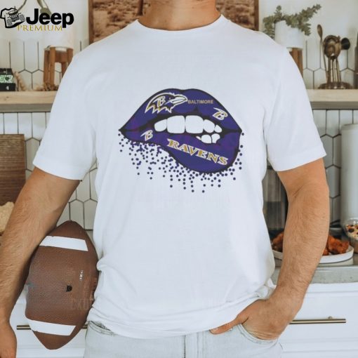 Baltimore Ravens NFL Sexy Lips 2024 shirt