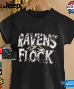 Baltimore Ravens Ravens Flock T Shirts