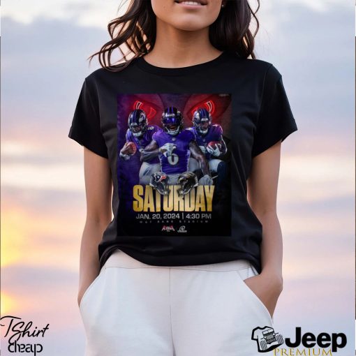 Baltimore Ravens Saturday Jan 20 2024 Shirt