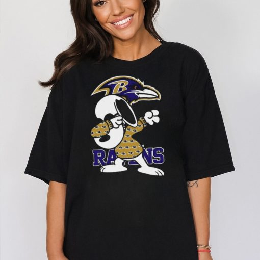 Baltimore Ravens Snoopy Dabbing Shirts