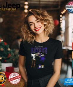 Baltimore Ravens Snoopy Painting Shirt