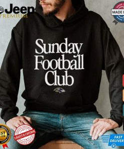 Baltimore Ravens Sunday Football Club Heavyweight T Shirt