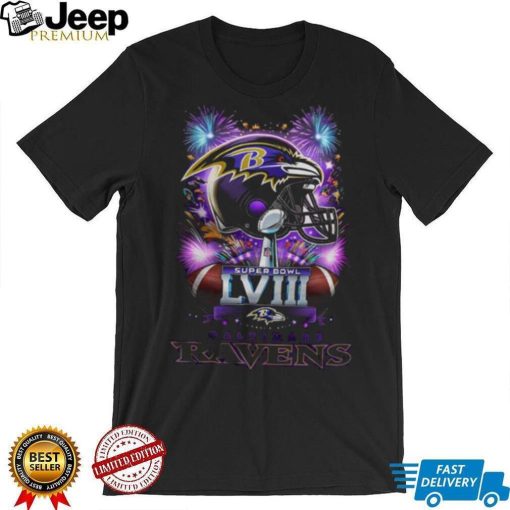 Baltimore Ravens Super Bowl Lviii Champions Nfl 2024 Shirt