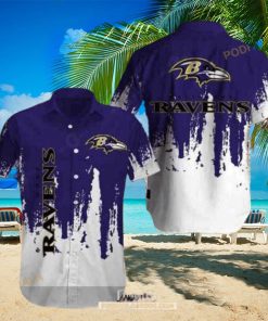 Baltimore Ravens Trending Model 1 Hawaiian Shirt, Tropical Shirt For Men