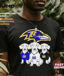 Baltimore Ravens dachshund dogs shirt