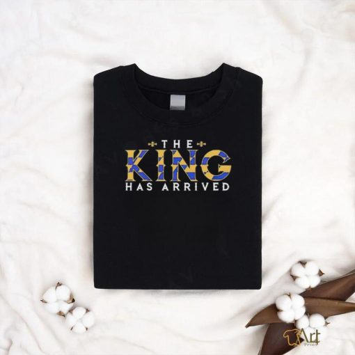 Baltimore Ravens the king has arrived shirt