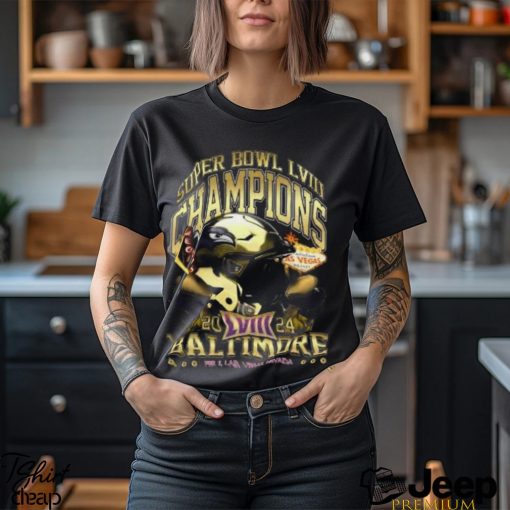 Baltimore Super Bowl Champions 2024 ‘Gold Rush Vintage’ Kids T Shirt