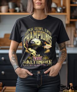 Baltimore Super Bowl Champions 2024 'Gold Rush Vintage' T Shirt