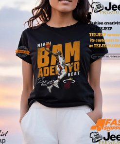 Bam Adebayo Miami Heat Slant Shirt