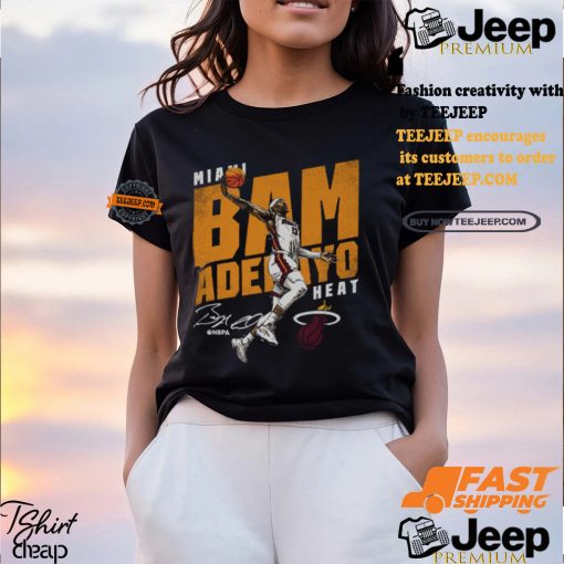 Bam Adebayo Miami Heat Slant Shirt