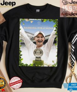 Barbora Krejčíková Ladies’ Singles Champion shirt