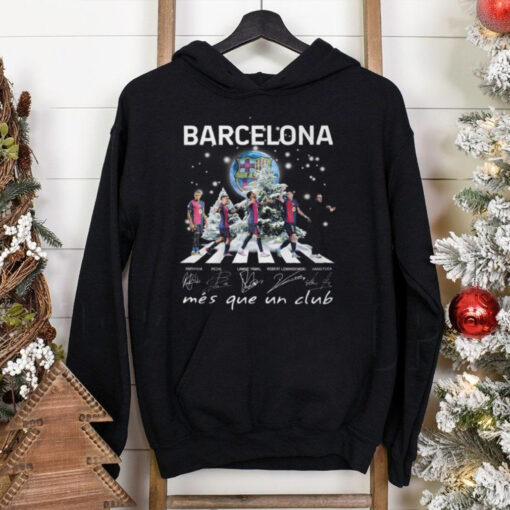 Barcelona FC 2024 Christmas Mes Que Un Club T Shirt