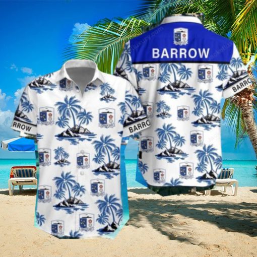 Barrow AFC Button Up Shirt Hawaiian Shirt Impressive Gift