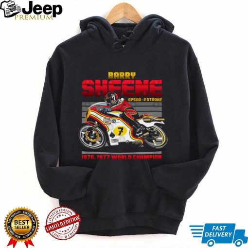 Barry Sheene Champion 70s Retro T Shirt