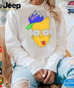 Bart Simpson Buffalo Bills hat T shirt