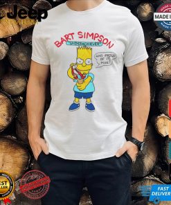 Bart Simpson Underachiever And Proud Of It Man Shirt