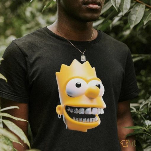 Bart Simpson big face graphic shirt