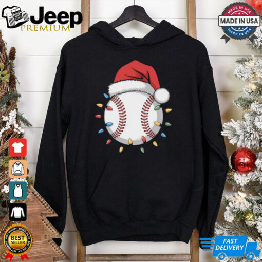 Baseball Christmas T Shirt