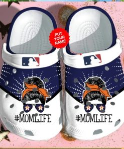 Baseball Crocs – Houston Astros Mom Life Clogs Shoes Colorful For Unisex