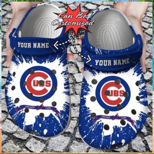 Baseball Crocs – Personalized C.Cubs Team Clogs Shoes