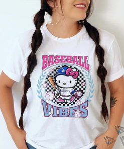 Baseball Vibes Hello Kitty Los Angeles Dodgers shirt