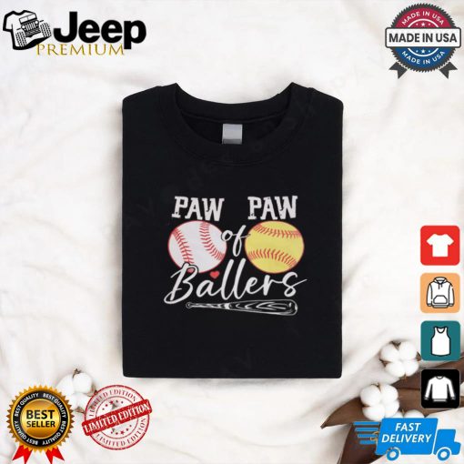 Baseball paw paw of ballers shirt