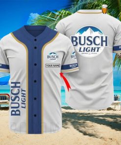 Basic Busch Light Personalized Casual Baseball Jersey Beer Fans