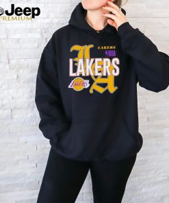 Basketball Lakers Los Angeles NBA logo 2024 shirt