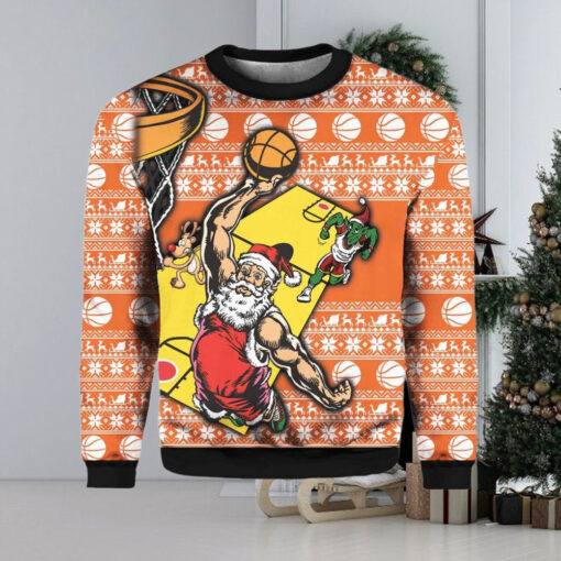 Basketball Ugly Christmas Sweater