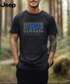 Bassmaster Classic 2024 Transparant Bass Grey T Shirt