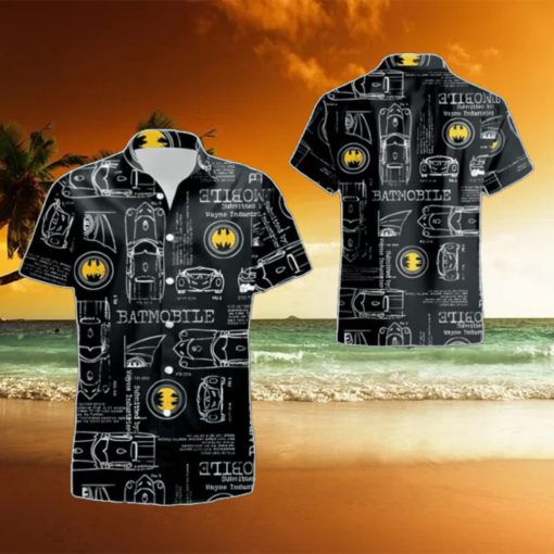 Batman Batmobile Shirt Summer Gift Hawaiian Shirt Unique Gift