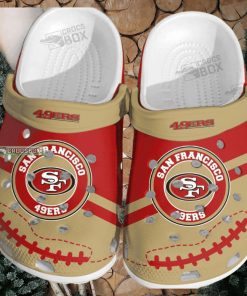 Bay Area 49ers Game Day Crocs