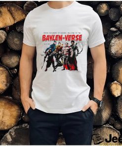 Baylen Levine from Youtubers to Heroes welcome to the Baylen Verse shirt