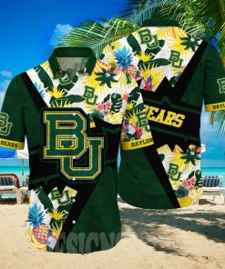 Baylor Bears NCAA Floral Classic All Over Printed Hawaiian Shirt