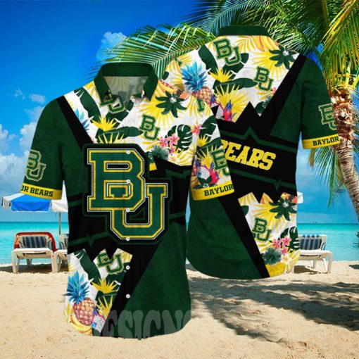 Baylor Bears NCAA Floral Classic All Over Printed Hawaiian Shirt