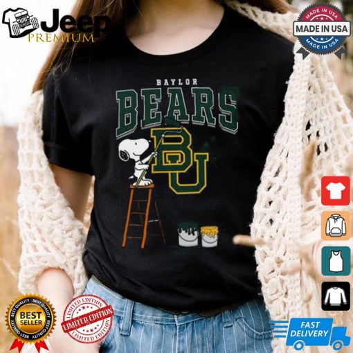 Baylor Bears Snoopy Painting Shirt