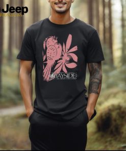 Bayside Merch Pink Bird Logo Black Sweat shirt