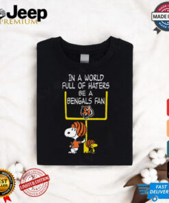 Be A Bengals Fan Cincinnati Bengals x Snoopy Mashup Shirts