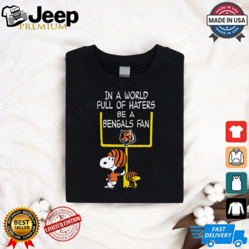 Be A Bengals Fan Cincinnati Bengals x Snoopy Mashup Shirts