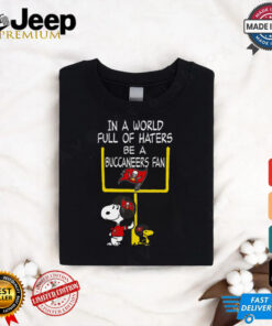 Be A Buccaneers Fan Tampa Bay Buccaneers x Snoopy Mashup Shirts