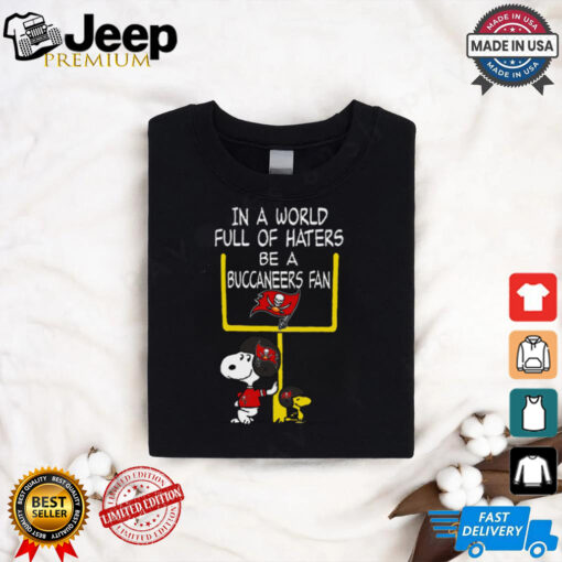 Be A Buccaneers Fan Tampa Bay Buccaneers x Snoopy Mashup Shirts